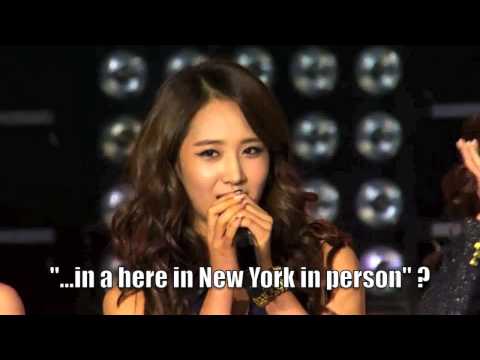 SNSD's Funny English Introduction