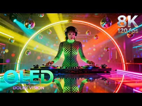 Neon UV DJ Visual Experience | 16K HDR 240fps Dolby Vision