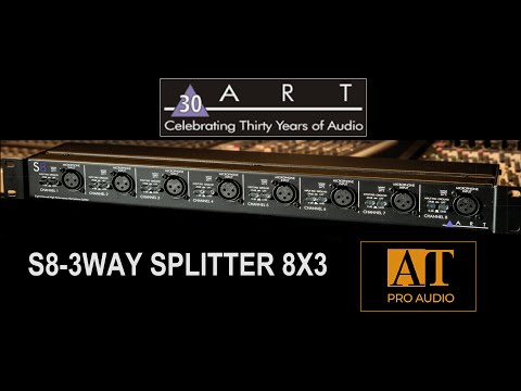 Демонстрация сплиттера ART S8-3Way