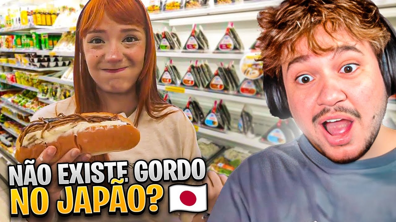 PORQUE NÃO EXISTE GORDO NO JAPÃO? - React Prizza