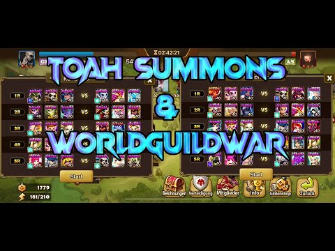 ToaH Summons New Nat5 - LD Curse broken - World Guildwar