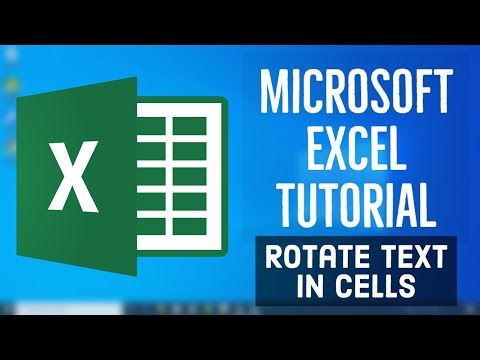 Microsoft Excel Tutorial How to Rotate Text in Cells in Excel How to Print in Excel