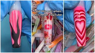 RECREATING MY OLD PRACTICE NAILS 🤢💅🏼 ANACRYLICS COMPILATION PART 2