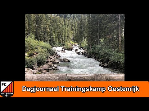 03 Trainingskamp FC Zutphen - Uitstapje waterval