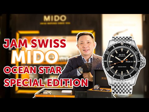 MIDO Ocean Star M026.830.21.051.00 Tribute 75th Anniversary Black Dial St. Steel SPECIAL EDITION-1