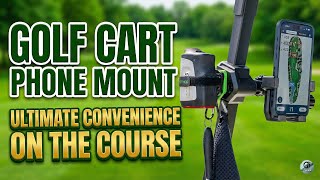 Best Golf Cart Phone Mount 2026: Hands-Free GPS & Swing Recording! ⛳️📱