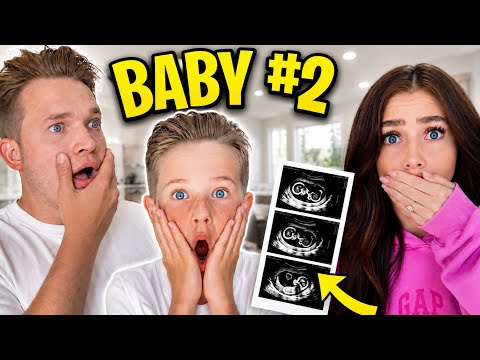 Telling Our Son And Family We’re Having A Baby!