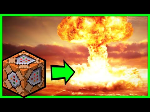 BrownCoat67 - BUILDING a Minecraft Nuke 💣(with COMMANDS no mods)