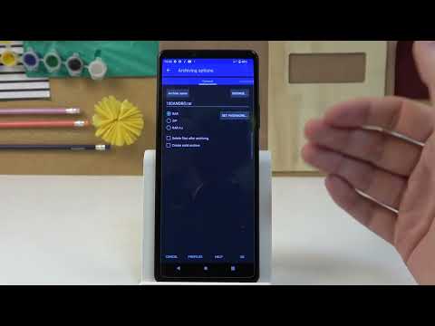 Sony Xperia 10 IV - How To Pack Files Into Rar & Zip Archives (Rar App)