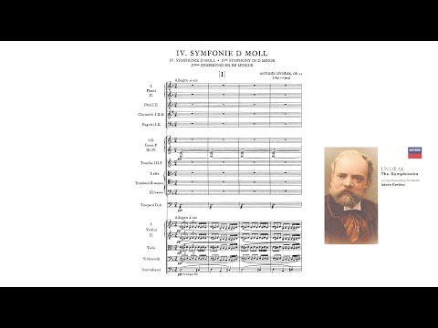 Dvořák: Symphony No. 4 in D minor, Op. 13, B 41 (with Score)