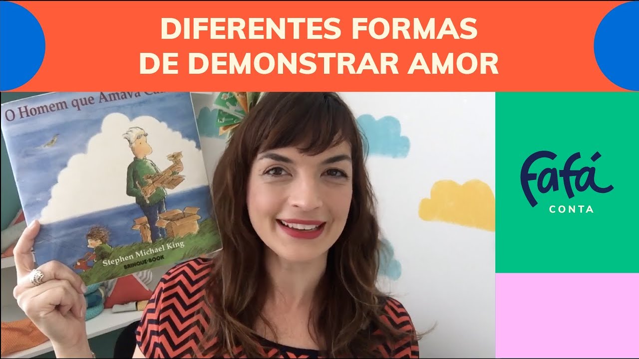 O HOMEM QUE AMAVA CAIXAS, história pro dia dos pais por Fafá conta