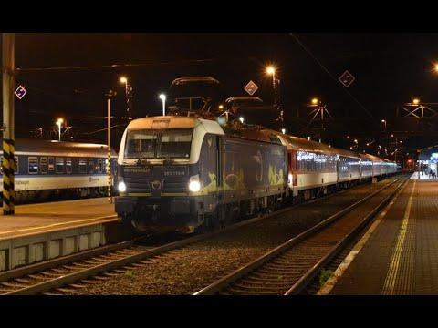 🇸🇰 SK-RAILL 383 110-4 | EuroNight 443 „Slovakia” | Bohumín 27.07.2024