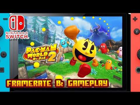 PAC-MAN WORLD 2 Re-PAC - (Nintendo Switch 1) - Framerate & Gameplay - 4K