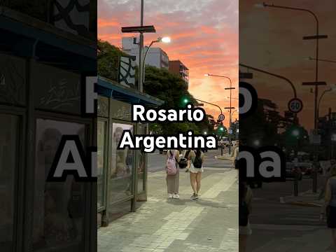 #rosario #santafe sabías que #argentina tiene uno de los atardeceres más coloridos del #mundo