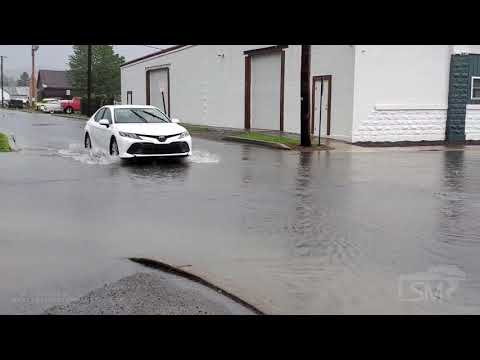 07-16-2021 Hughesville & Washingtonville, PA - Roads Covered By Flood Waters