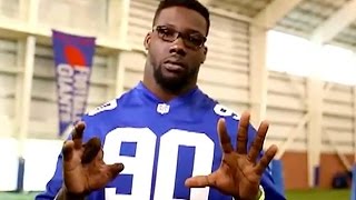 Jason Pierre-Paul Shows Off Mangled Hand In Fireworks Safety PSA