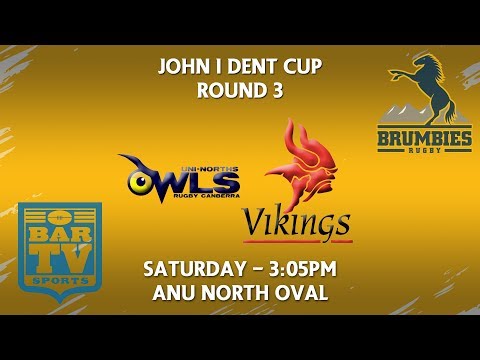 2018 John I Dent Prem 1 Round 3 - Uni-Norths v Tuggeranong