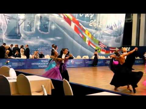 WDSF 2012  WORLD JUNIOR 2  BALLROOM MOSCOW 2012