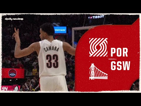 Portland Trail Blazers vs Golden State Warriors Highlights | October 24, 2025