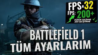 Battlefield 1 - Guide - All My Settings (Aim Development Custom Settings)