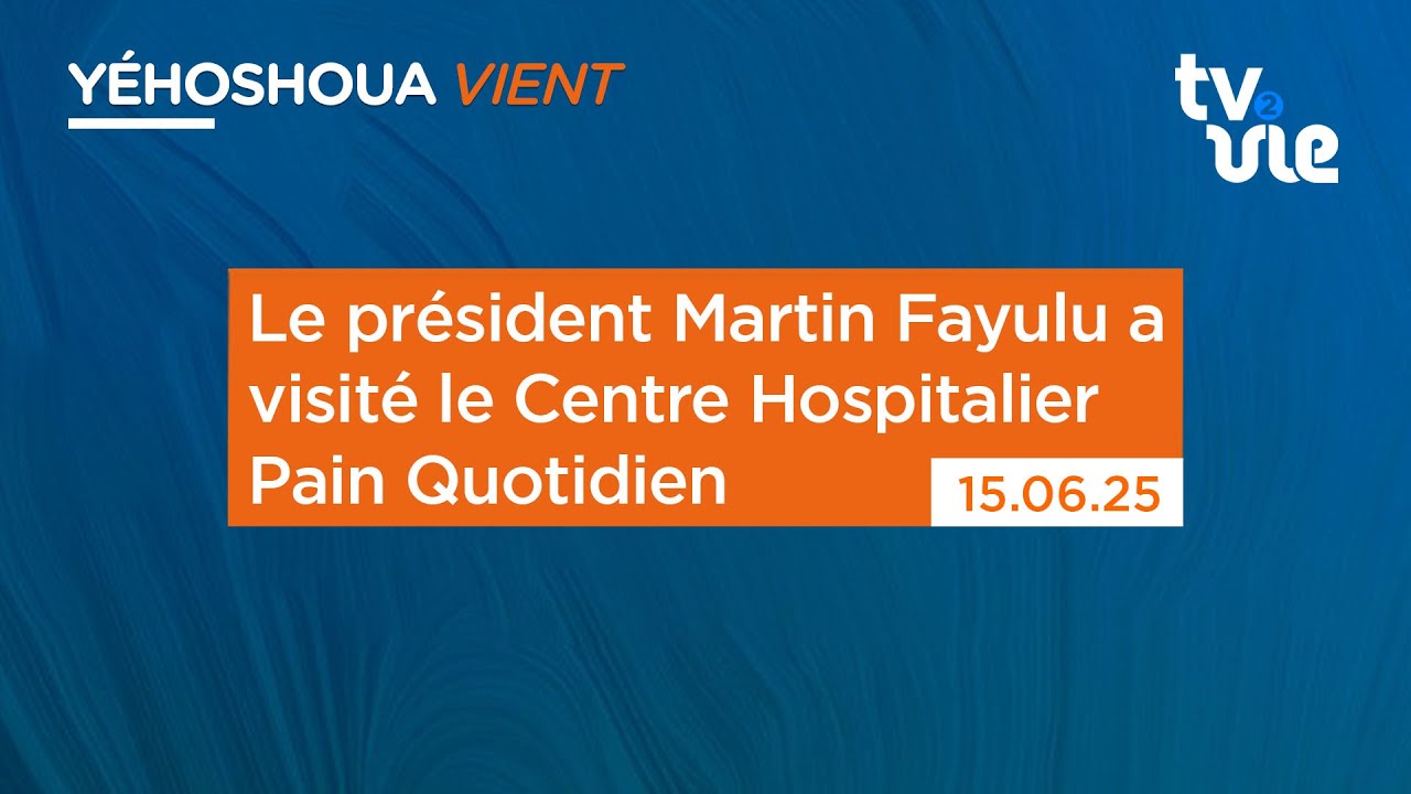 Thumbnail of video: L’arrivée du président Martin Fayulu aux centre hospitalier Pain Quotidien à Ngamanzo
