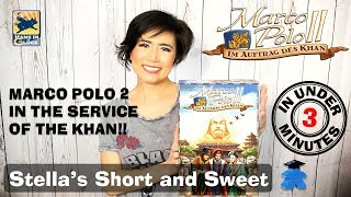 Meeple University - Marco Polo II: In the Service of the Khan video thumbnail