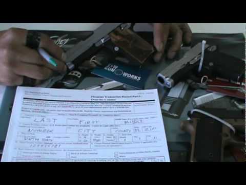 FIREARMS BACKGROUND CHECK FORM BASICS