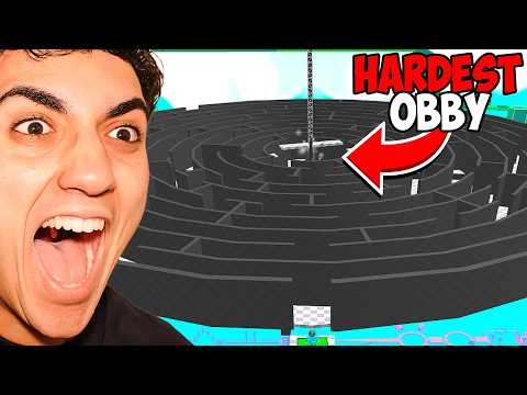 Trying To DEFEAT The HARDEST OBBY in Roblox... (Big Mistake)
