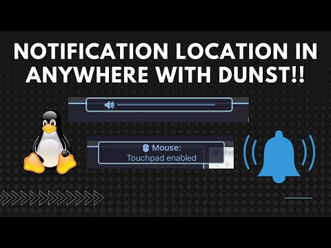 Dynamic Notification Position  (in runtime) with Dunst In Any Linux!!
