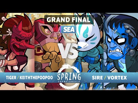 Tiger & KeiththePooPoo vs Sire & Vortex - Grand Final - Spring Championship 2023 - SEA 2v2