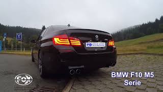 Video: FOX Edelstahl Duplex Sportauspuff BMW 5er F10 M5