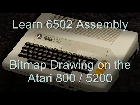 Lesson S4 - Bitmap Drawing on the Atari 800 / 5200