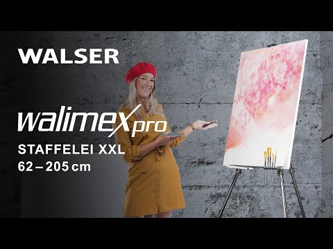 Walimex pro Staffelei XXL 62-205 cm Leinwandstaffelei