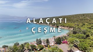 Alaçatı ve Çeşme'nin Büyüleyici Manzaraları | 4K Drone Görüntüleri