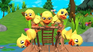 Download lagu Lima Anak Bebek Kecil bermain - Lagu Anak Indonesia Balita mp3