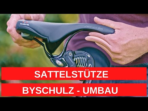 Sattelstütze bySchulz G2 ST LT Riese & Müller Charger3 GT Vario eBike Umbau Federsattelstütze