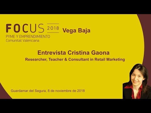 Entrevista Cristina Gaona, Consultant in Retail Marketing, en Focus Pyme Vega Baja[;;;][;;;]