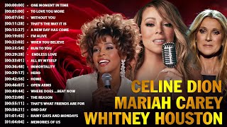 Best Of The World Divas - Greatest Hits Full Album Whitney Houston , Celine Dion , Mariah Carey