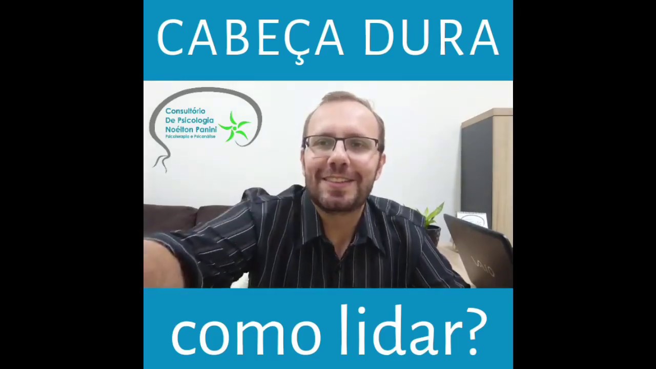 Gente cabeça dura: como lidar??