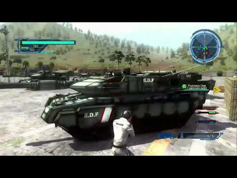 Spetz Playz Earth Defense Force 5 Part 1 - Civilians To The Rescue