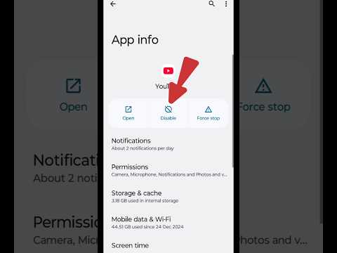 App enable ya disable kaise kare | How to enble or disable app in android #tech #shorts