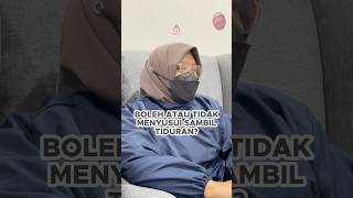 Download lagu ⚠️ BAHAYA, JANGAN MENYUSUI SAMBIL TIDURAN‼️ #tipsmenyusui #bayiasi #asieksklusif #bayinewborn #bayi mp3