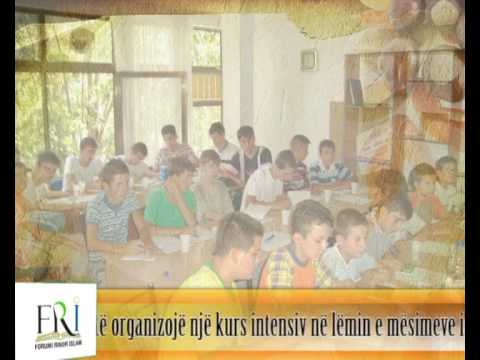 FRI- Forumi Rinor Islam dega KUMANOVË - Kursi intenziv