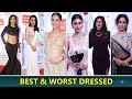 Best Worst Dressed At Lokmat Awards Shilpa Malaika Ananya Nushrratt Sanya Malhotra  More