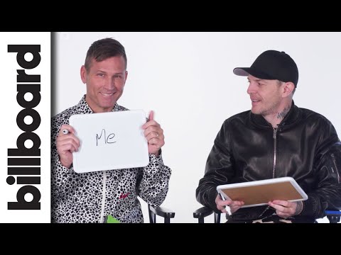 Kx5's deadmau5 and Kaskade Play How Well Do Your Bandmates? | Billboard Cover