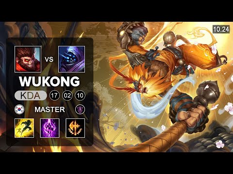 Wukong Top vs Jax - KR Master Patch 10.24