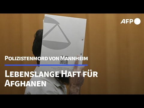 Lebenslange Haft in Prozess um Polizistenmord von Mannheim | AFP