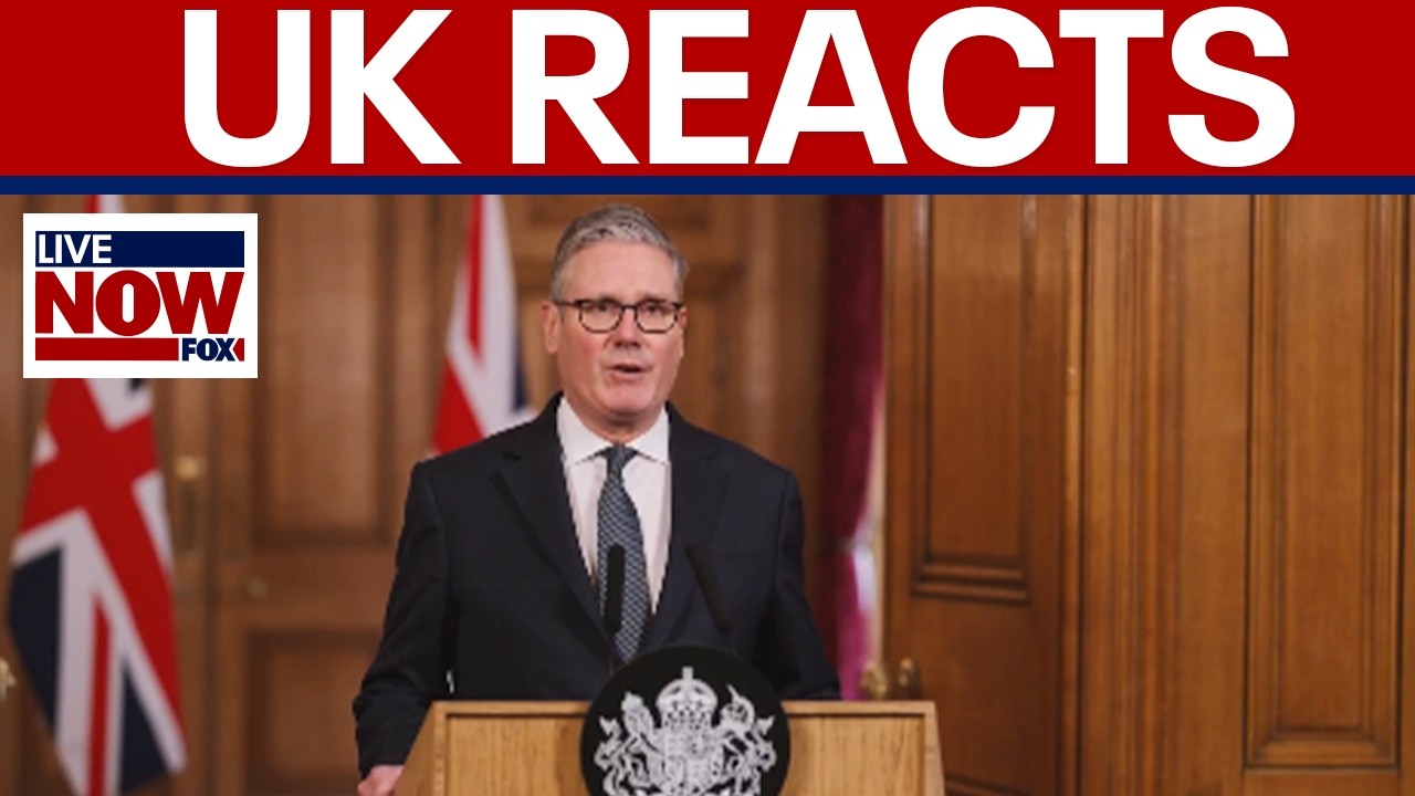 UK's Keir Starmer reacts to US strikes on Iran