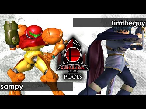 Melee:  sampy (Samus) V  Timtheguy (Marth) - Obelisk 109 Tournament SSBM