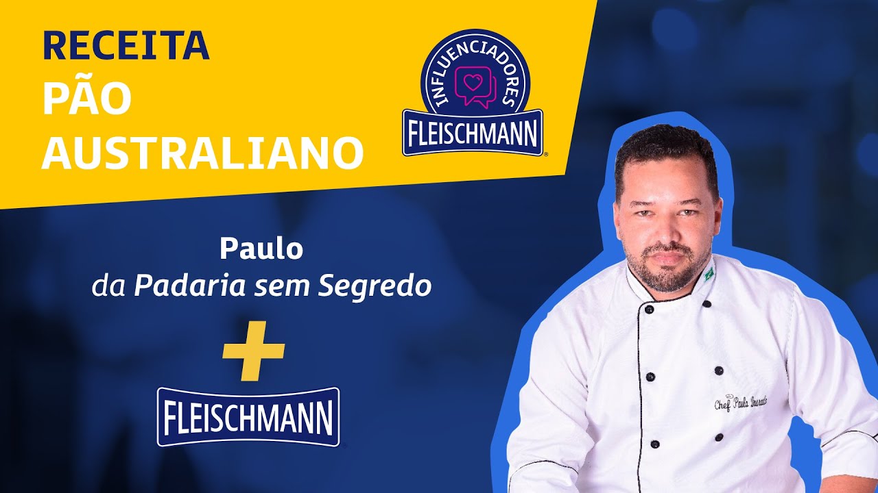 Pão Australiano com Paulo, da Padaria Sem Segredos